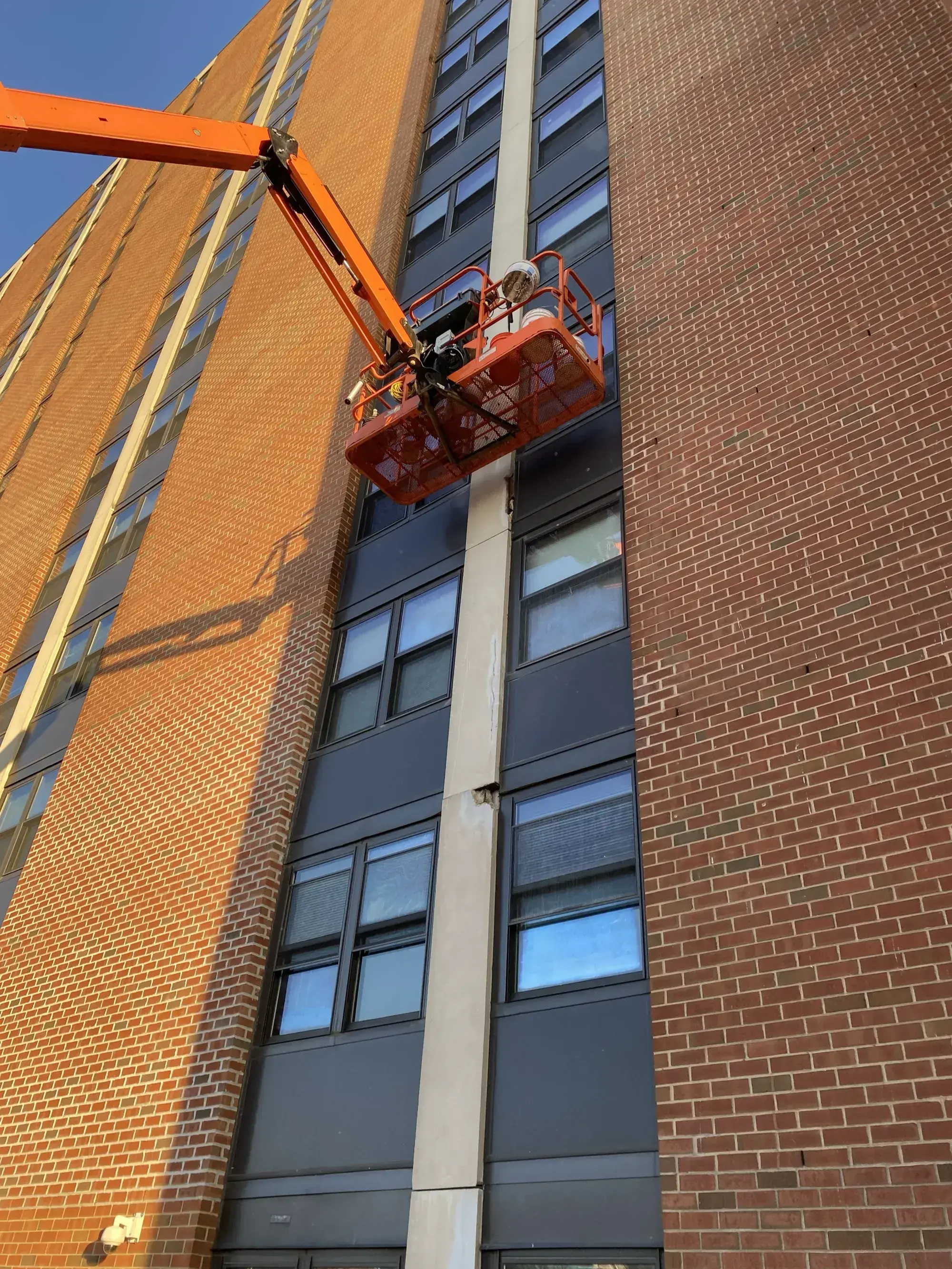 Industrial masonry and restoration project